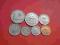 MALEZJA - ZESTAW 7 MONET KAŻDA INNA - ŁADNE
