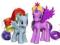 MY LITTLE PONY KSIĘŻNICZKI TWILIGHT i RAINBOW DASH