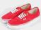 VANS__czerwone trampki tenisówki__r. 32__wkł 21,5