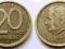 BELGIA 20 FRANCS 1994 BELGIQUE TYP 2
