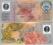 ~ Kuwejt 1 Dinar 1993 POLIMER P-CS1 Holo Z ORŁEM