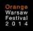 ORANGE WARSAW FESTIVAL 14' BILETY 14-15 płyta 8szt