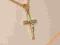 Krzyżyk ze złota pr. 333 KOMUNIA ŚWIĘTA