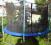 Markowa trampolina 305 cm ACTIVE bezpieczna