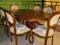 stół+6 szt krzeseł -sprężyny nowa tapicerka