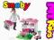 SMOBY różowa Willa W WALIZCE ABRICK klocki dom 102