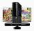 KONSOLA Xbox360 250GB + Kinect + 3xDVD gry + 1 pad