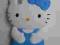 Nowe etui case for iPhone 3 / 3gs HELLO KITTY BLUE