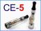 CLEAROMIZER ATOMIZER E-PAPIEROS EGO *** CE-5 *** |