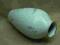 PORCELANOWY  WAZON THOMAS PLISOWANY TRAWA