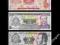 1, 2, 5 LEMPIRAS  HONDURAS  UNC.  zestaw 3 szt.