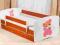 Łóżko dla dziecka szufladą materac 160/80 calvados