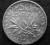 FRANCJA 1918 rok, 50 Centimes - srebro