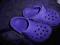 Crocs fioletowe buciki 8/9 (24-25)