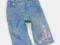 DISNEY JEANSOWE SPODNIE Z PROSIACZKIEM 74