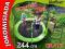 TRAMPOLINA SKYFLYER RING 2in1 244CM 8ft + Gratisy