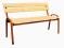 Ławka korytarzowa  1,5  SK060 z oparciem