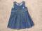 1064_BENETTON BABY_Sukienka jeans_6-9 m_68-74 cm