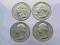 USA -  25 centów - różne roczniki - zestaw !