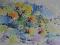 KWIATY - abstrakcja - akwarela 40x28cm 1989r