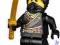 LEGO NINJAGO * COLE REBOOTED + złoty miecz - NOWY!