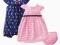 Sukienka i rampers Carter's Carters 3szt. 18m 86cm