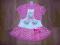 Piękny komplecik -bluzeczka-tunika + legginsy 5-6L