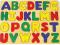 PUZZLE ABC UKŁADANKA EDUKACYJNA DREWNIANA ALFABET