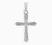 Srebrna zawieszka KRZYŻYK KRZYŻ