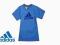 ADIDAS błękitny dziewczęcy topik 152