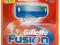 WKŁADY GILLETTE FUSION 4 SZT ORYGINALNE OD FIRMY