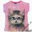 Bluzka ze słodkim kotkiem 146