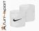 NIKE Frotka na ręce OPASKA BIAŁA AC0009-101 Wiosna
