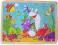 PUZZLE DREWNIANE 63 el ZABAWKI klocki edukacyjne