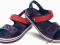 CROCS CROCBAND SANDAL KIDS rozmiar 25 (c8) granat
