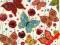 Serwetki do decoupage-2szt-MOTYLE- NR 37