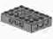 LEgo Technic Ramka 4x6 szara 40344 (old gray)