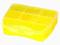 Organizer pojemnik 130x100x30mm 8P Żółty