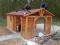 Domek drewniany z altaną 3,5x6 m. Promocja!!!