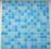 Mozaika szklana basenowa PTM010 folia MIX BLUE