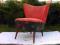 UROCZY FOTEL KLUBOWY DESIGN # ART - DECO # USZAK !