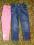 SPODNIE JEANS + LEGGINSY ŚWINKA PEPPA... 5 LAT