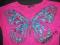 GEORGE~ KOSZULKA~ BLUZKA~ MOTYL RÓŻ 152 12-13 LAT