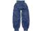 dk*MINYMO letnie spodnie pumpki jeans OKAZJA r.74