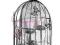 Świecznik Klatka dla ptaków LUSTRO