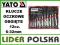 KLUCZE OCZKOWE ODGIĘTE YT-0252 YATO zestaw kluczy