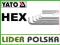Klucze Imbusowe długie HEX YT-0519 YATO