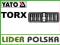 KOŃCÓWKI WKRĘTAKOWE TORX YT-0410 YATO