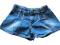 hit piękne szałowe szorty jeansowe muszelka__110cm
