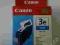 Oryginalny tusz Canon 3e magenta/cyan